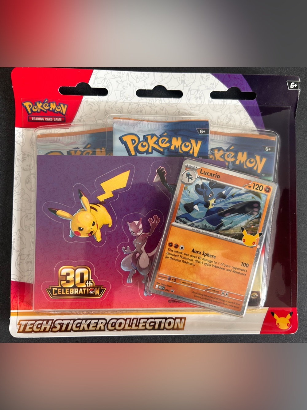 Pokemon Tech Sticker Collection - 30th Celebration